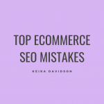 Top eCommerce SEO Mistakes